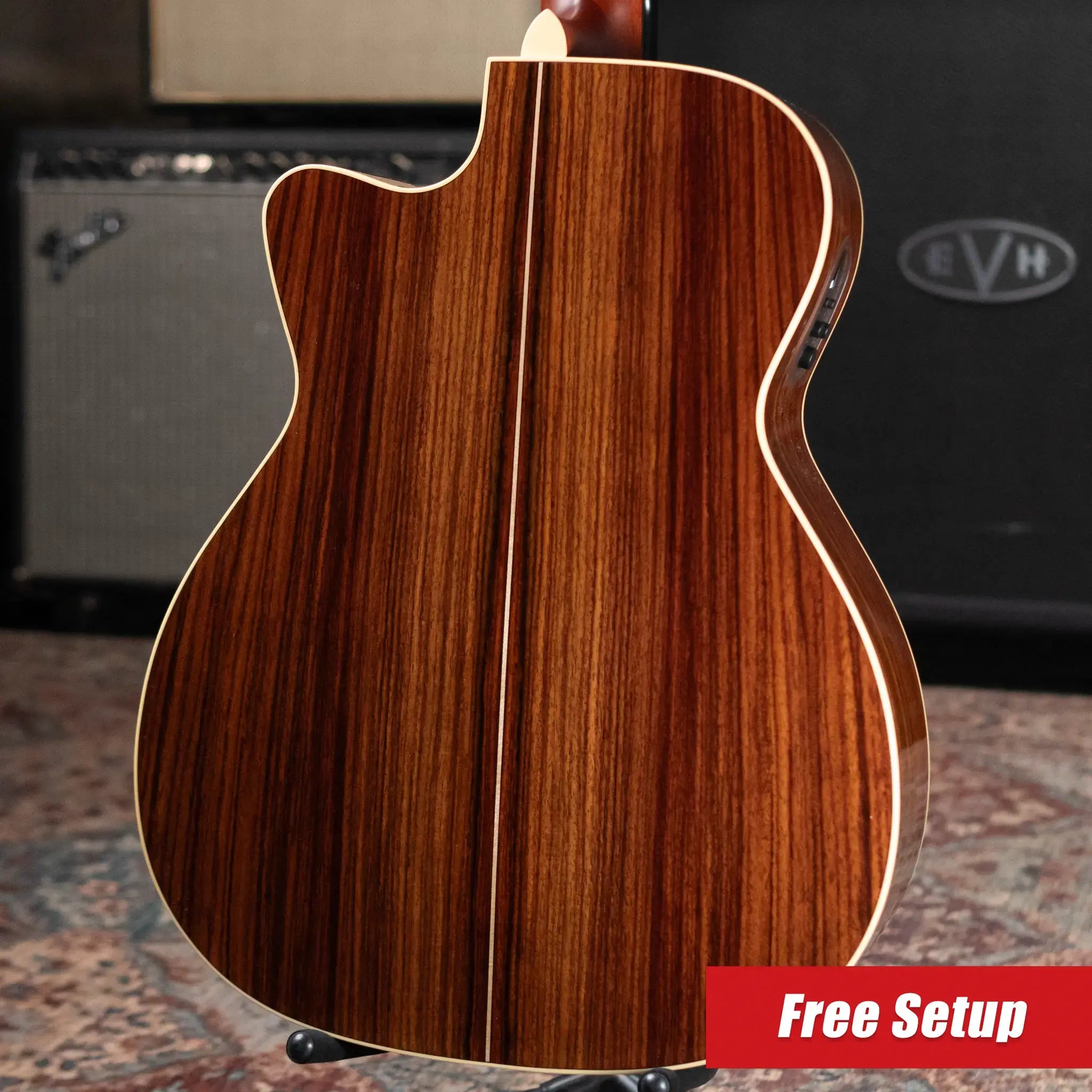 Alvarez Yairi FY70ce Acoustic/Electric Guitar - Shadowburst with Hardshell Case