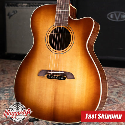 Alvarez Yairi FY70ce Acoustic/Electric Guitar - Shadowburst with Hardshell Case