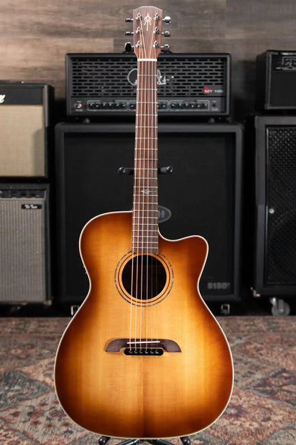Alvarez Yairi FY70ce Acoustic/Electric Guitar - Shadowburst with Hardshell Case