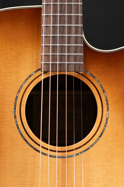 Alvarez Yairi FY70ce Acoustic/Electric Guitar - Shadowburst with Hardshell Case