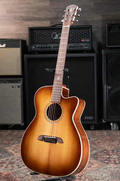 Alvarez Yairi FY70ce Acoustic/Electric Guitar - Shadowburst with Hardshell Case