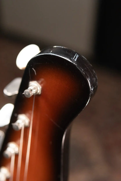 Ampeg Burns Split Sound Electric Guitar - Sunburst with Ampeg Tolex Case - Used