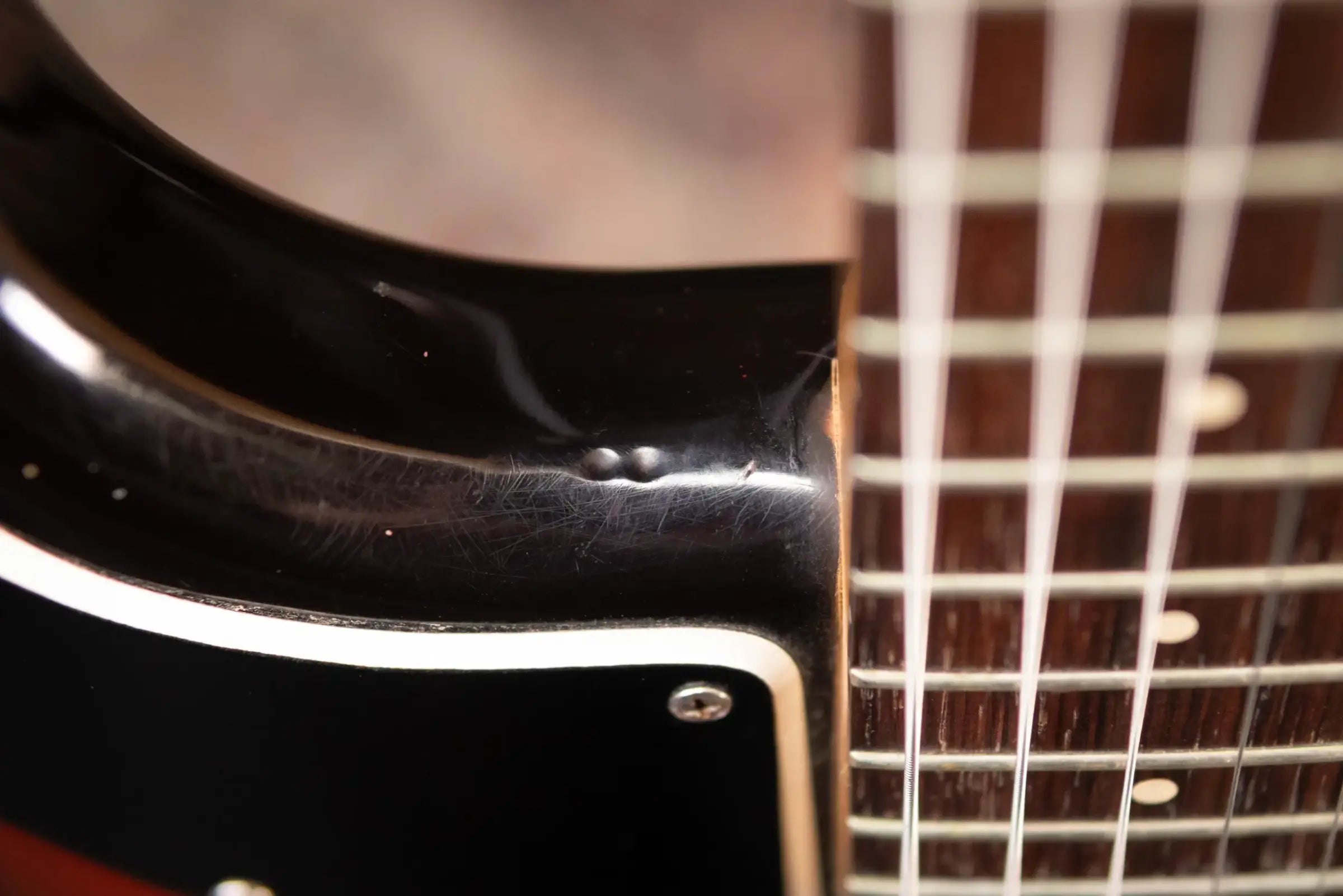 Ampeg Burns Split Sound Electric Guitar - Sunburst with Ampeg Tolex Case - Used