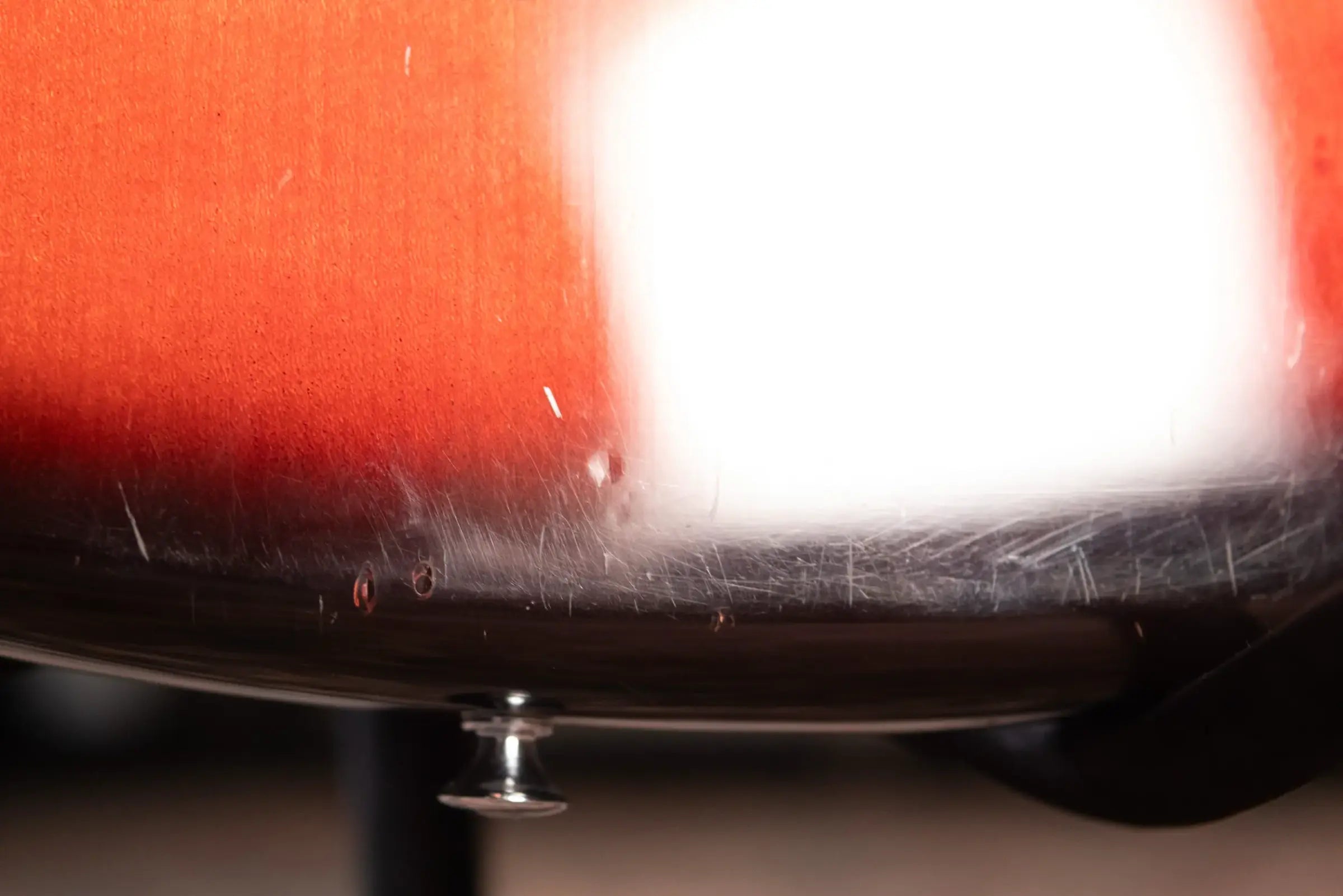 Ampeg Burns Split Sound Electric Guitar - Sunburst with Ampeg Tolex Case - Used