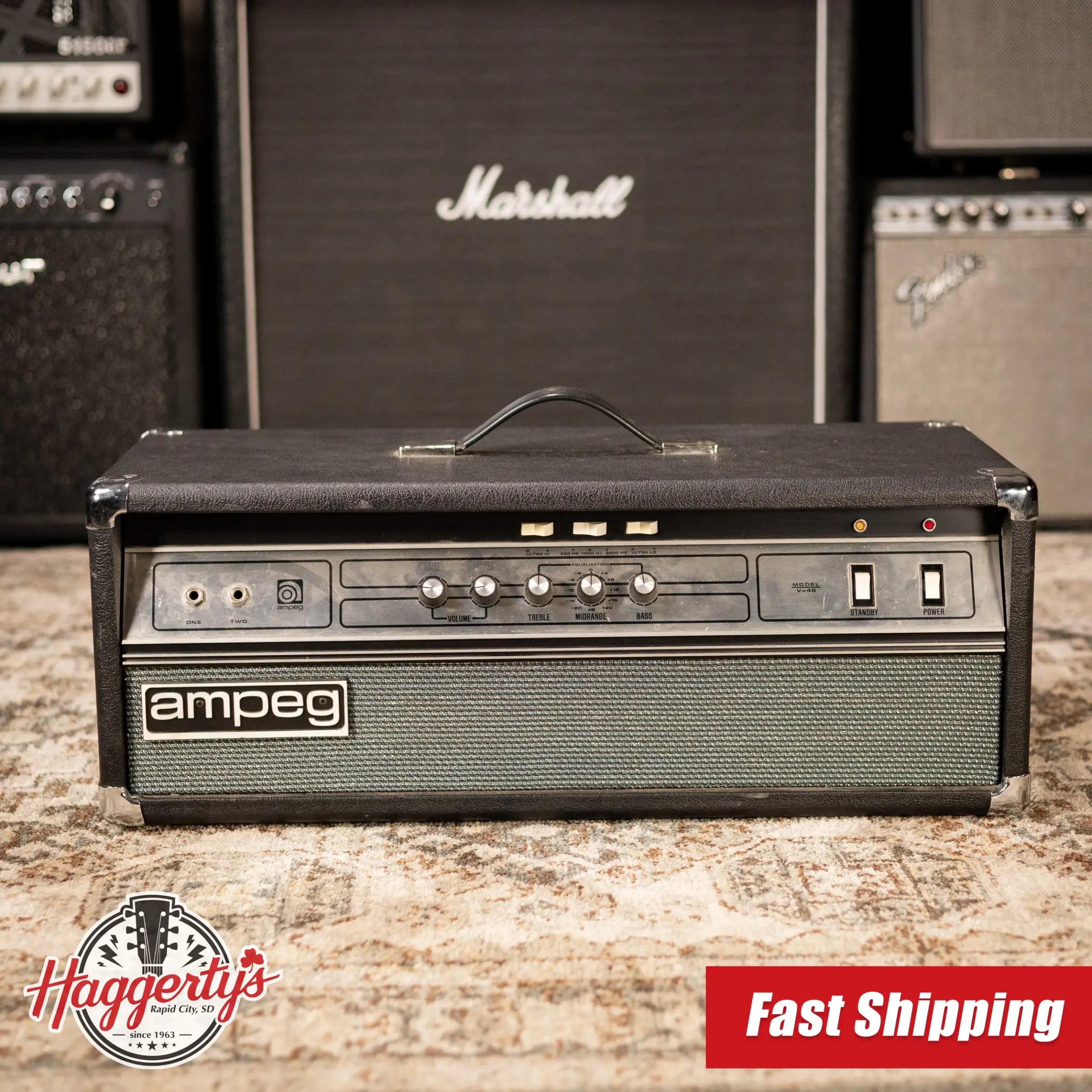 Ampeg V-4B 100W Bass Head - Used
