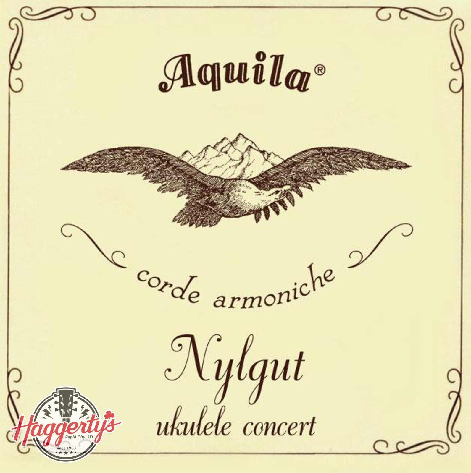 Aquila 8U Nylgut Ukulele Strings Concert Low G