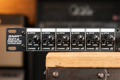 Architectural Acoustics by Peavey SMR 821a Stereo Mic/Line Program Audio Mixer - Used