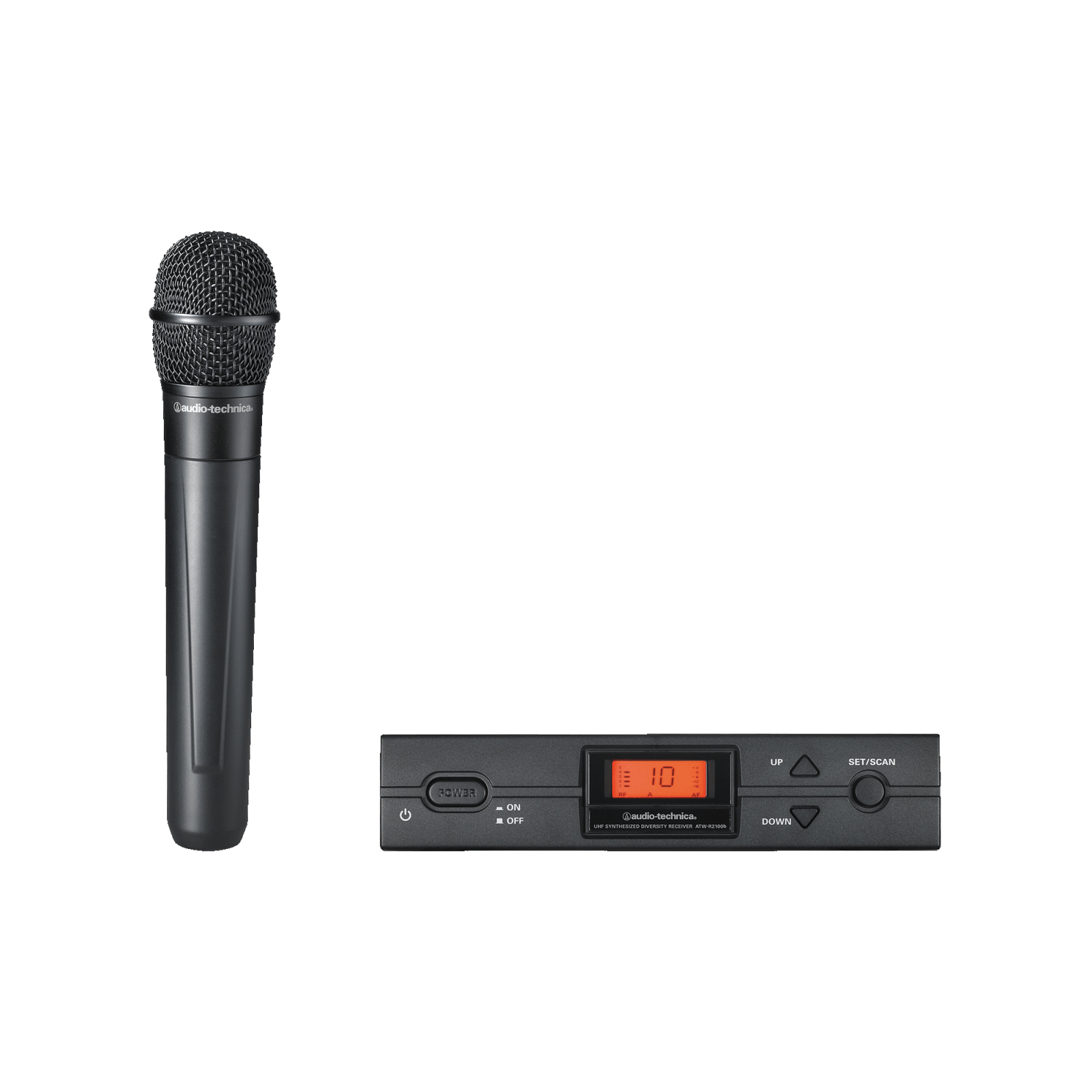 Audio Technica ATW-2120CI Handheld Wireless Mic Band D 1077