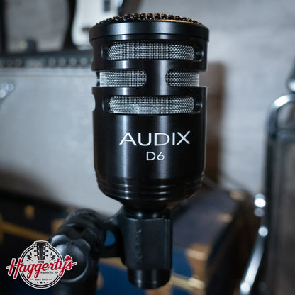 Audix D6 Cardioid Dynamic Kick Drum Microphone