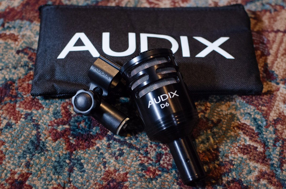 Audix D6 Cardioid Dynamic Kick Drum Microphone haggertys 3