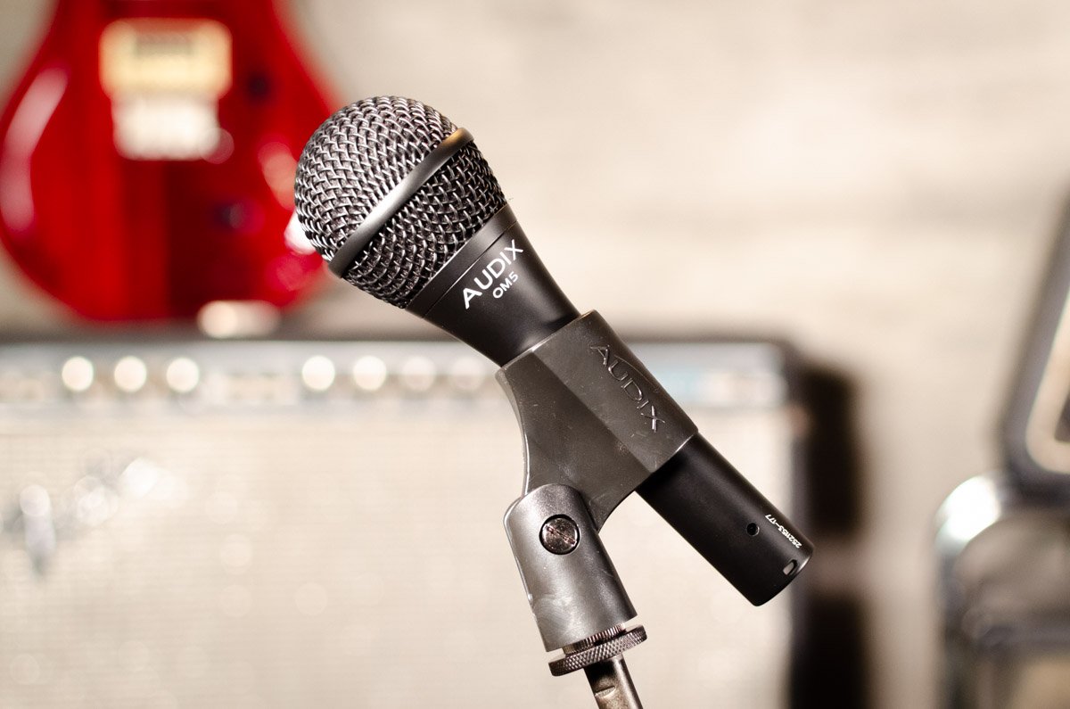 Audix OM 5 Hypercardioid Dynamic Vocal Microphone haggertys 2