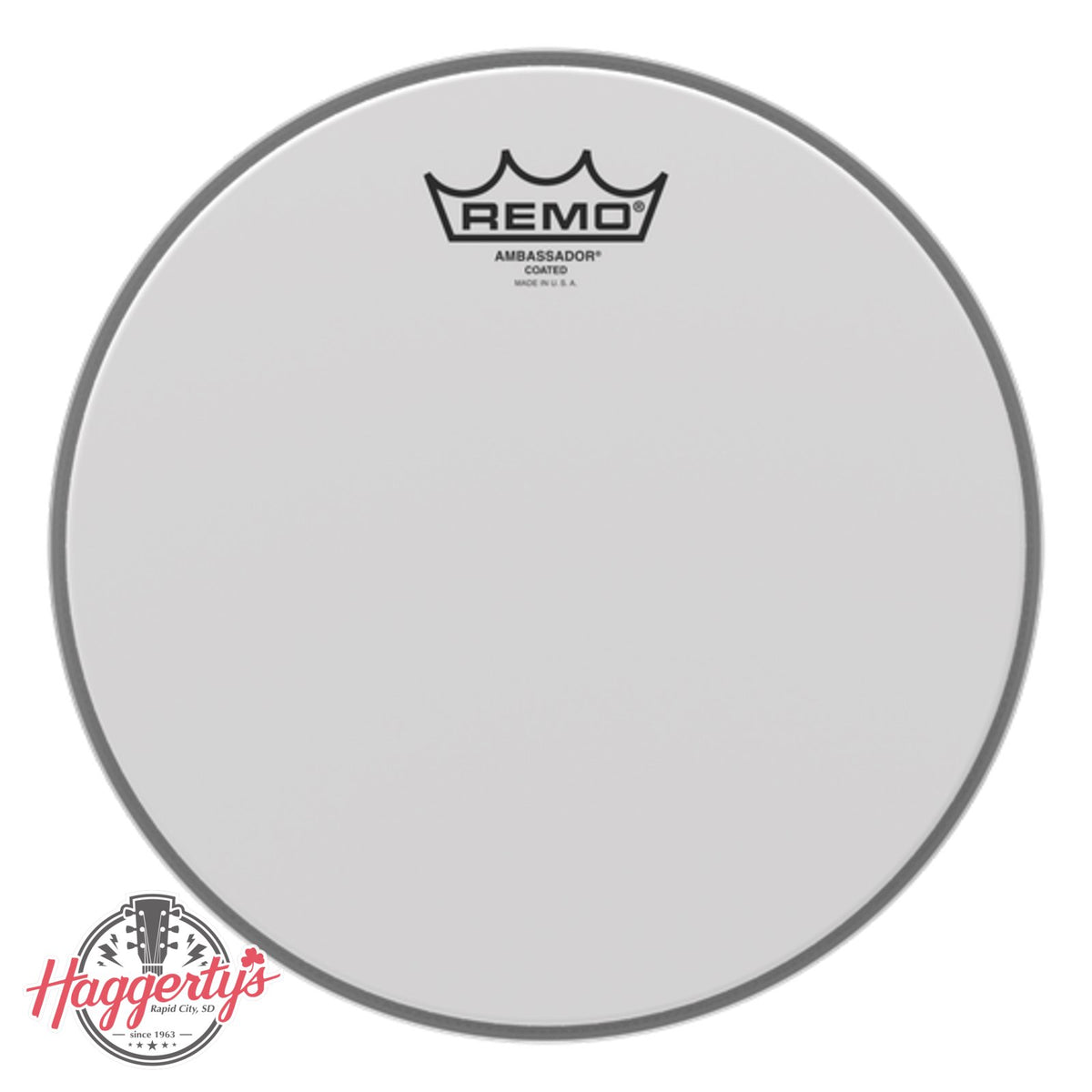 Remo Ambassador Coated 10"