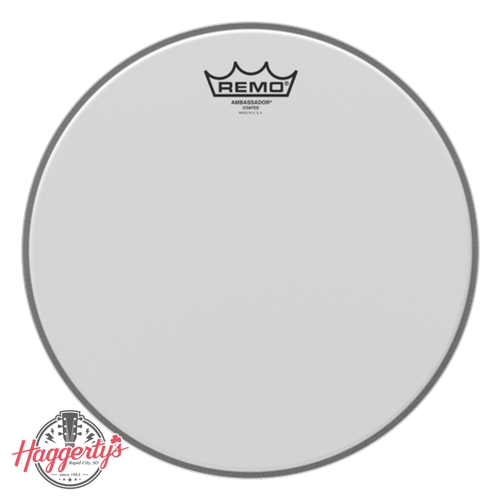 Remo Ambassador Coated 12"