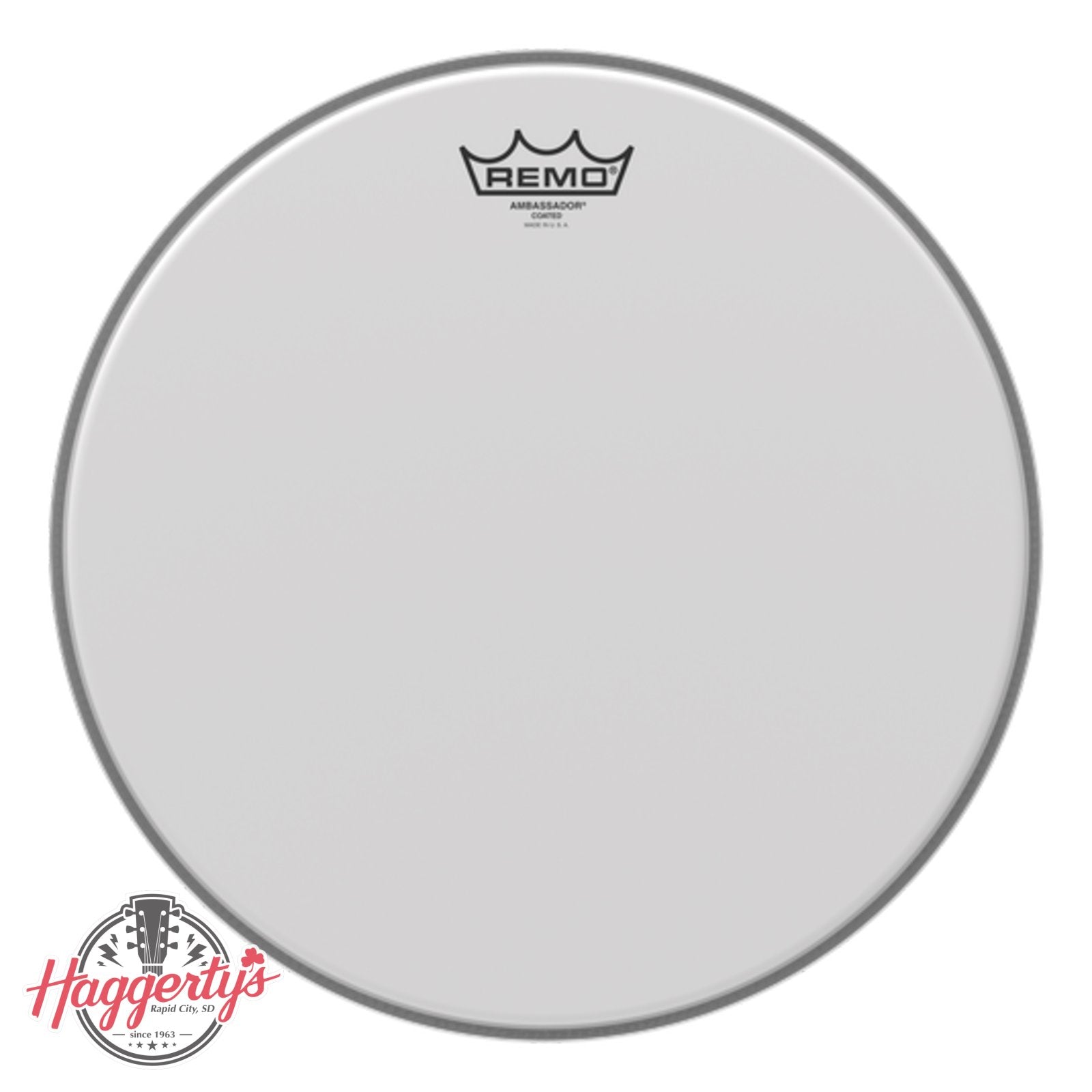 Remo Ambassador Coated 14"