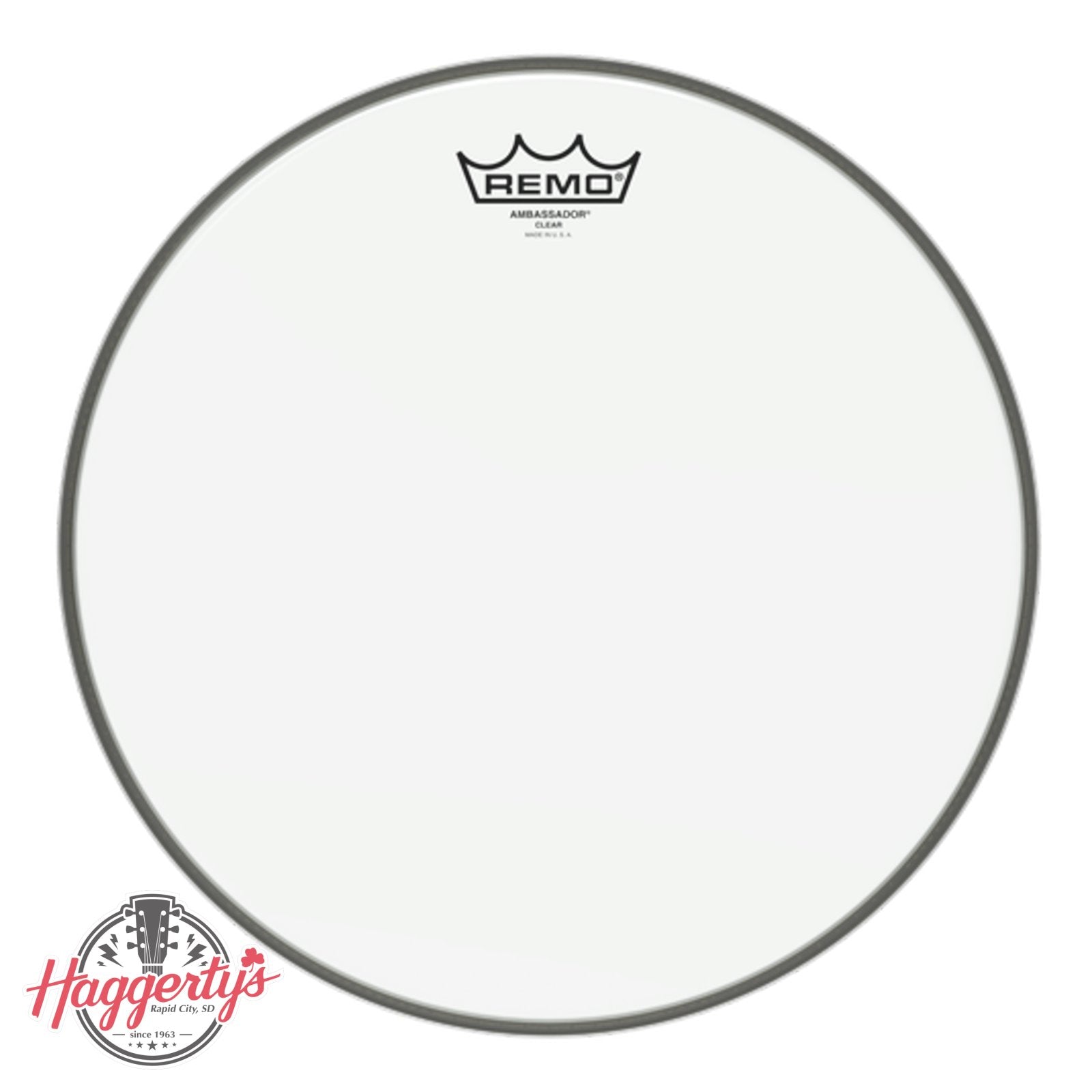 Remo Ambassador Clear 13"