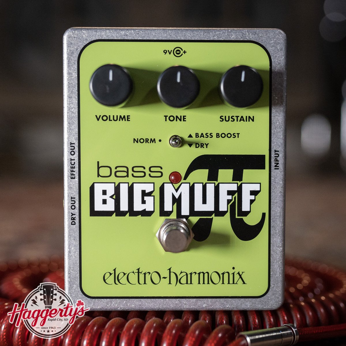 Electro-Harmonix Bass Big Muff Pi Bass Distortion/Sustainer Pedal