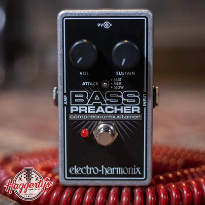 Electro-Harmonix Bass Preacher Bass Compressor/Sustainer Pedal - Floor Model