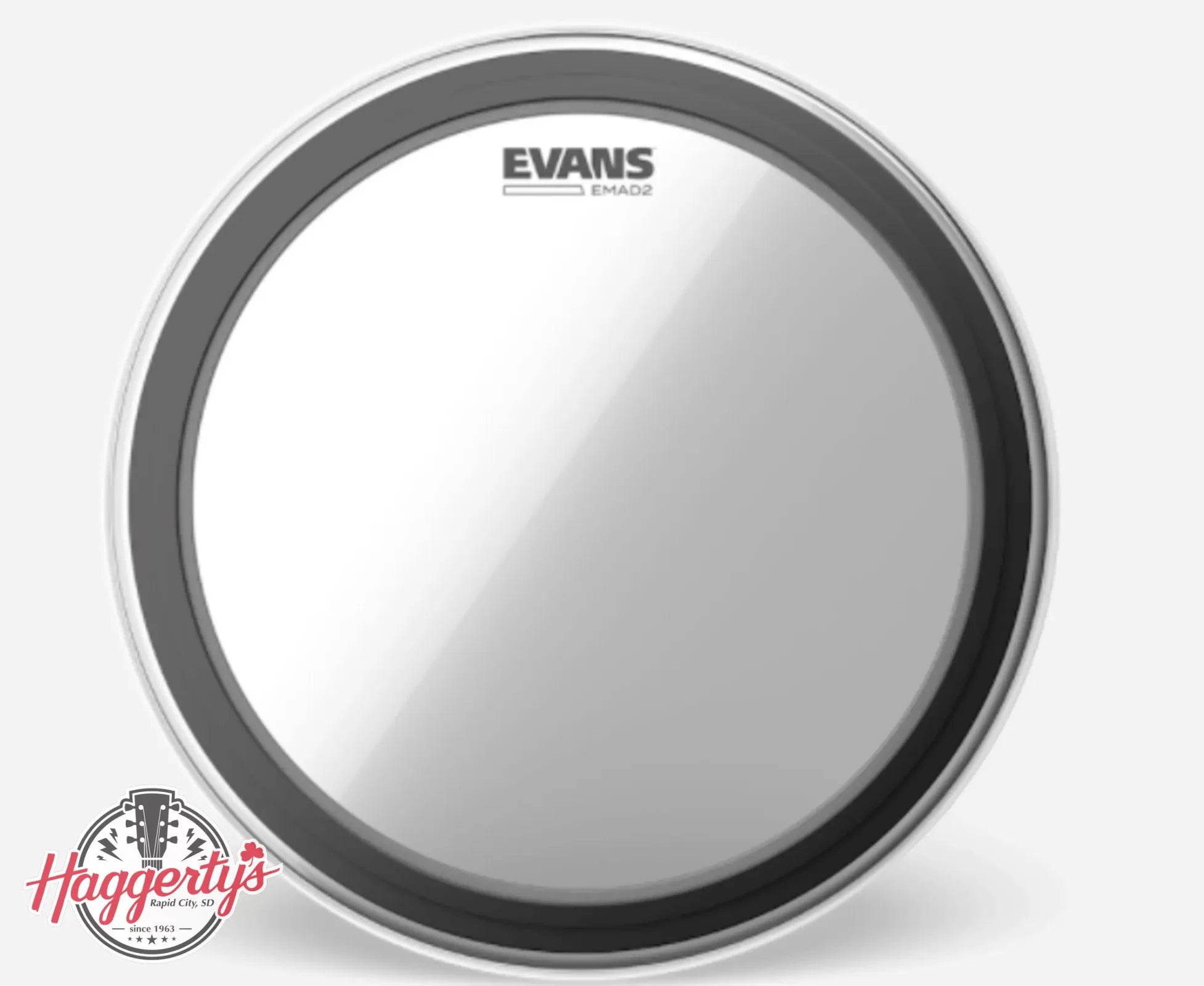 Evans EMAD2 Clear Bass Batter Head 22"