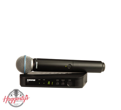 Shure BLX24/B58 Handheld Wireless System with Beta 58 Handheld Microphone H9