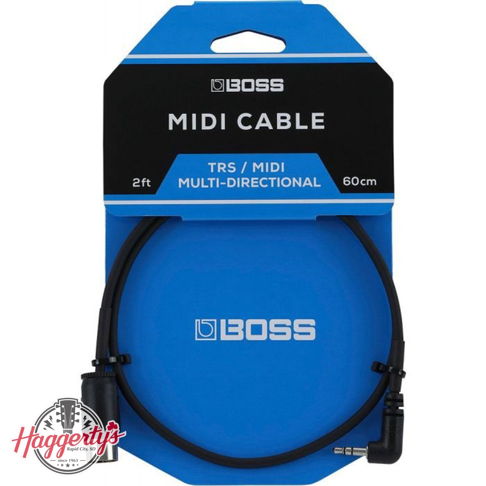 Boss BMIDI-2-35 3.5mm TRS-TRS MIDI Cable