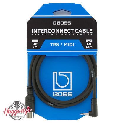 Boss BMIDI-5-35 EXP Interconnect Cable for TRS/MIDI