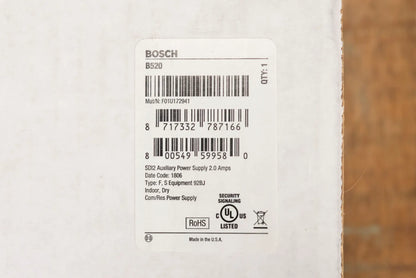 BOSCH B520 Auxiliary Power Supply Module, 2A 12V - Used
