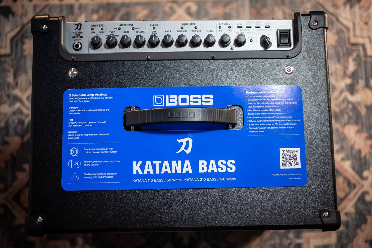 BOSS KATANA 210 BASS AMP HAGGERTYS 5