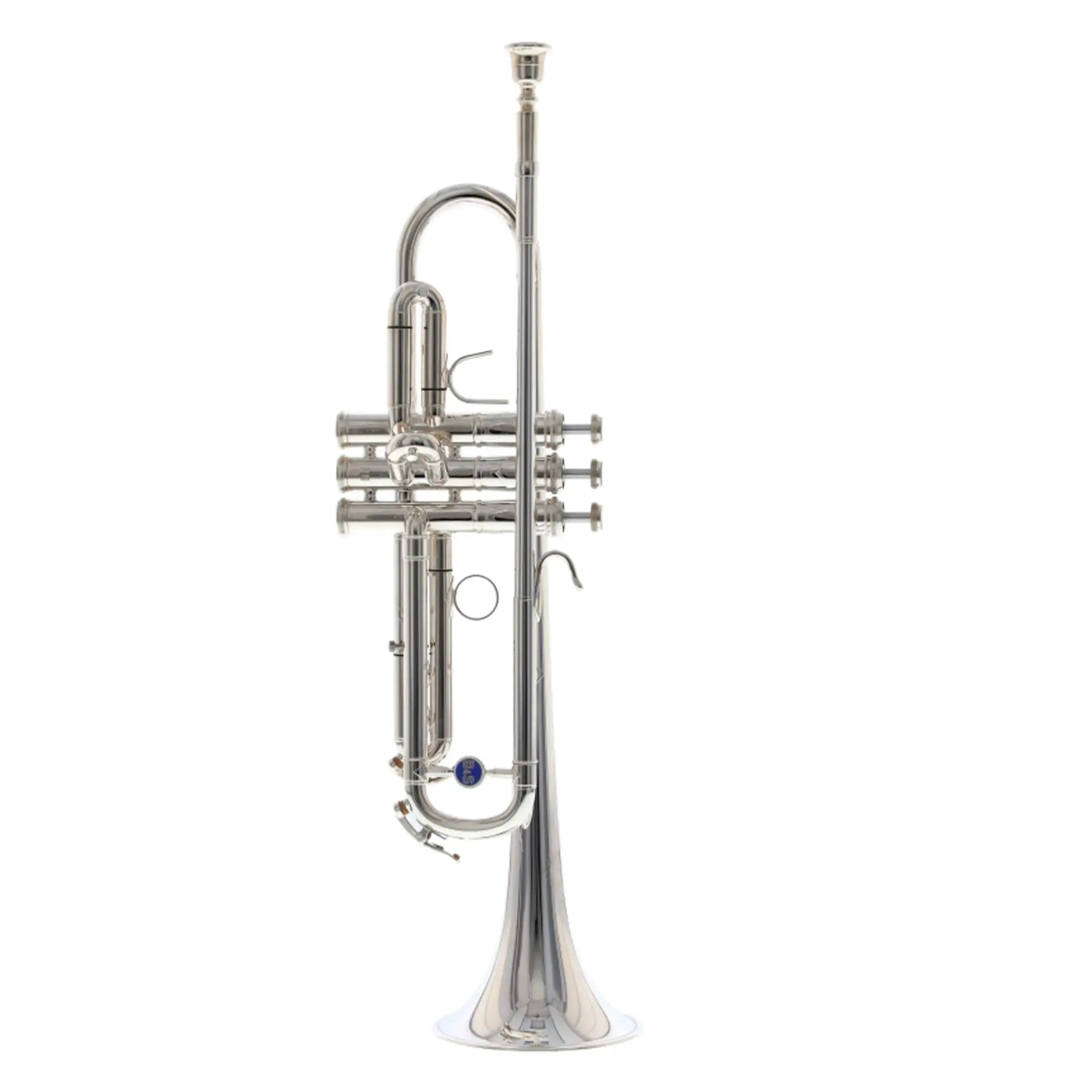 B&S Personality Thomas Inderka Trumpet - Silver Plated with Softshell Case