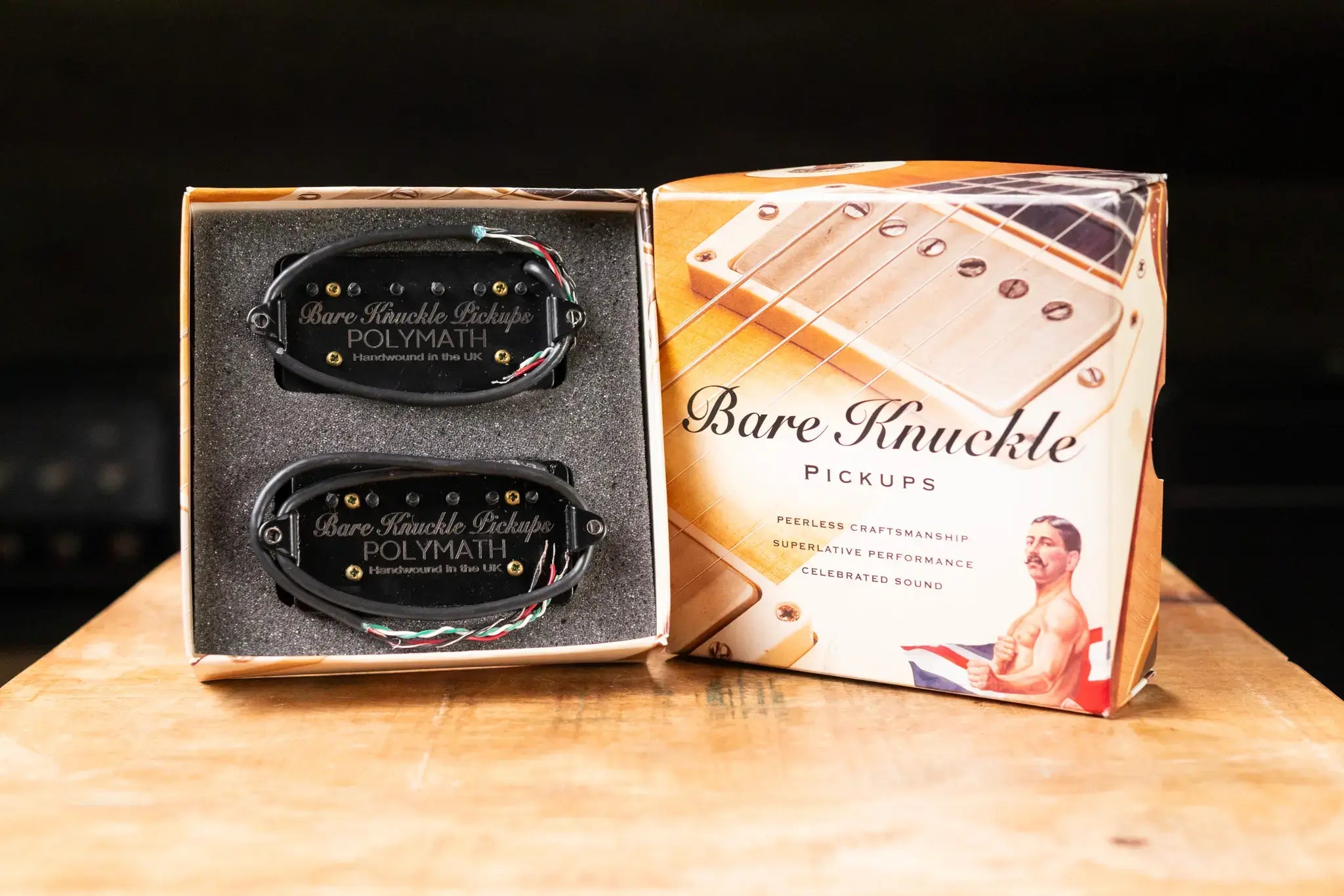 Bare Knuckle Polymath Humbucker Set - Black - Used