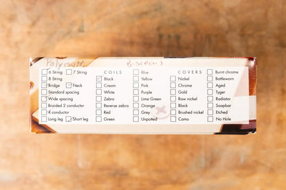 Bare Knuckle Polymath Humbucker Set - Black - Used