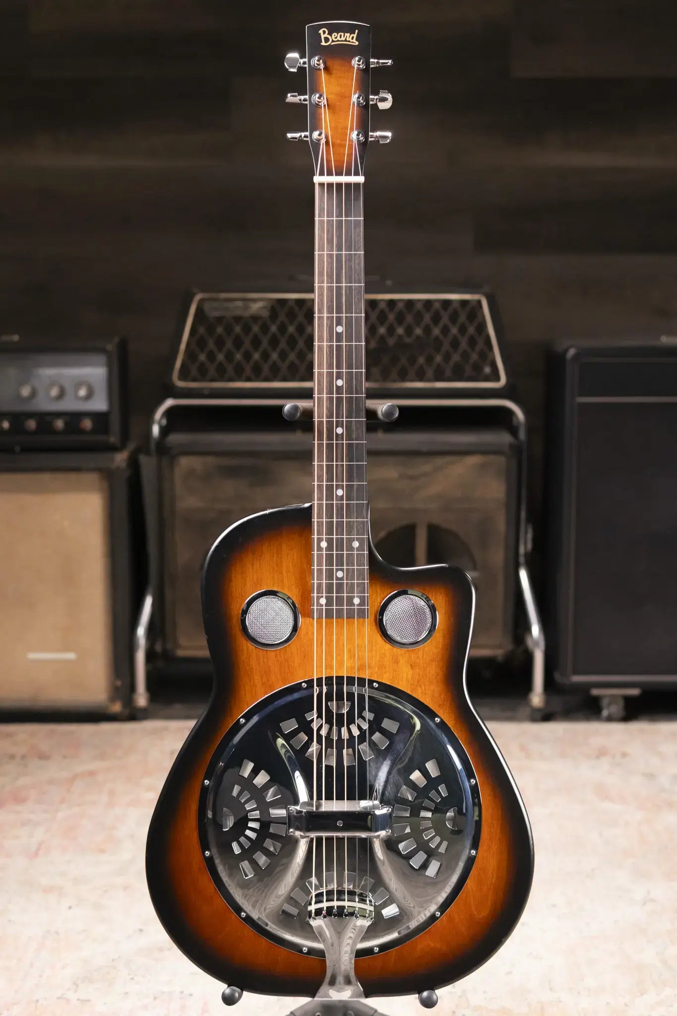 Beard Copper Mountain Squareneck Resonator Guitar with Hardshell Case - Used