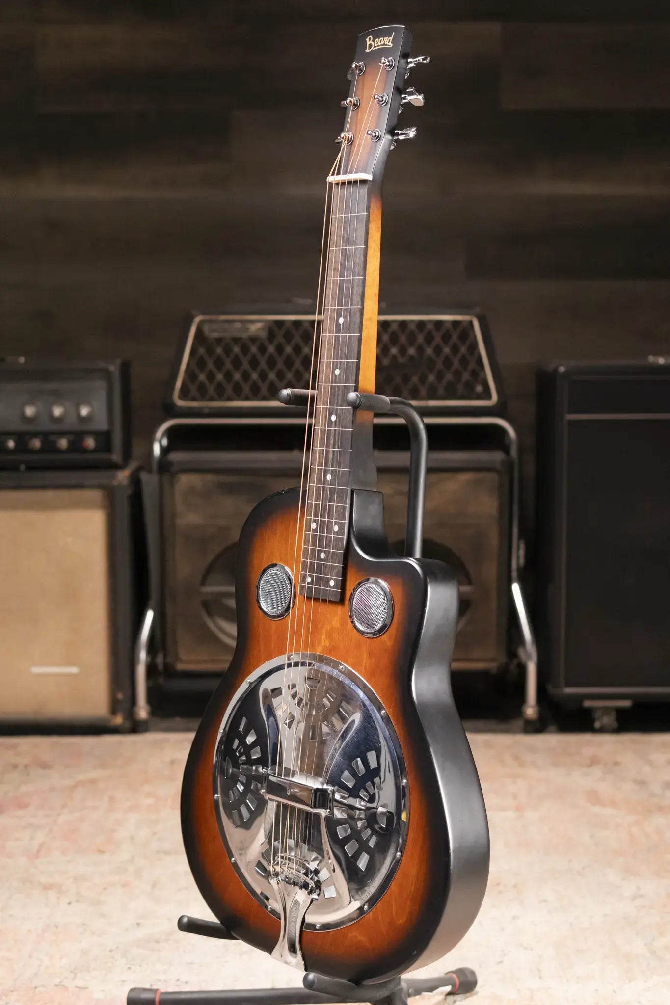 Beard Copper Mountain Squareneck Resonator Guitar with Hardshell Case - Used