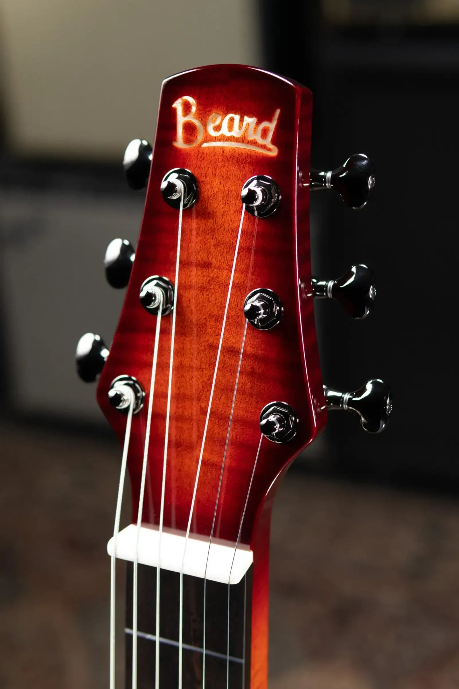 Beard Custom Josh Swift Signature Acoustic/Electric Resonator - Phoenix Tri-Color Sunburst with Hardshell Case