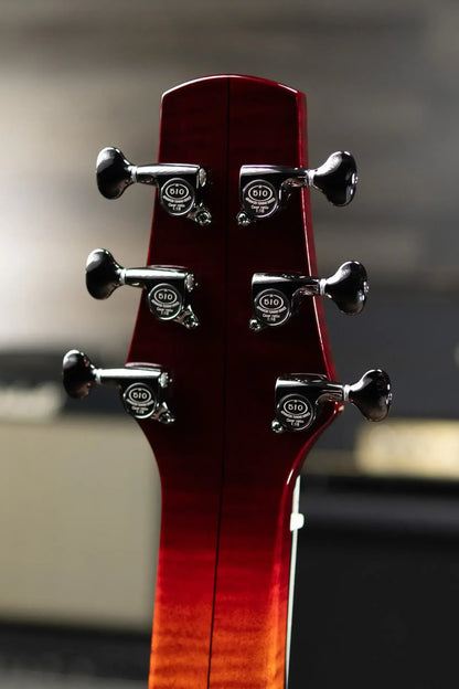 Beard Custom Josh Swift Signature Acoustic/Electric Resonator - Phoenix Tri-Color Sunburst with Hardshell Case