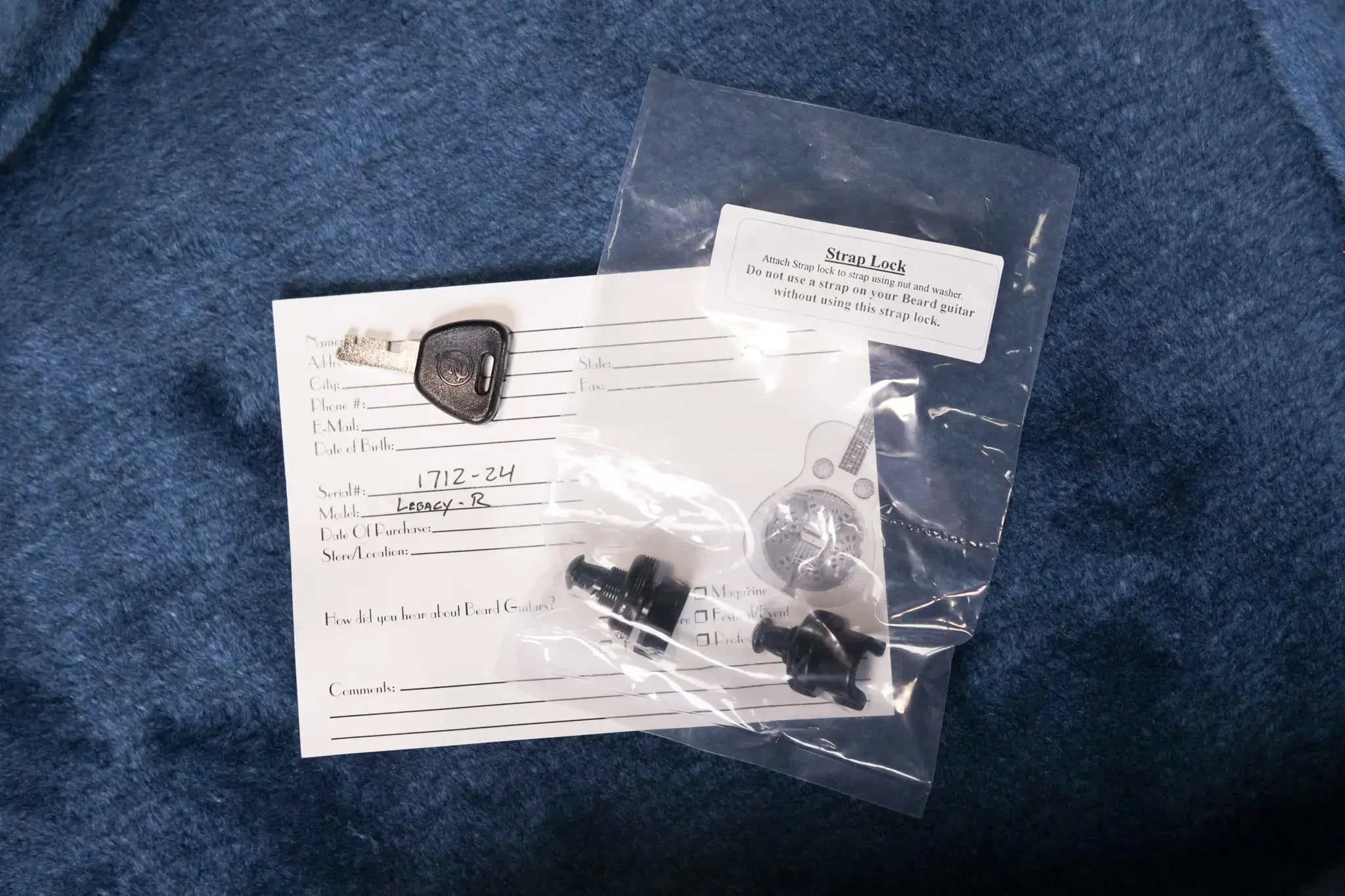 Beard Legacy R Resonator Acoustic Guitar with Hardshell Case - Used