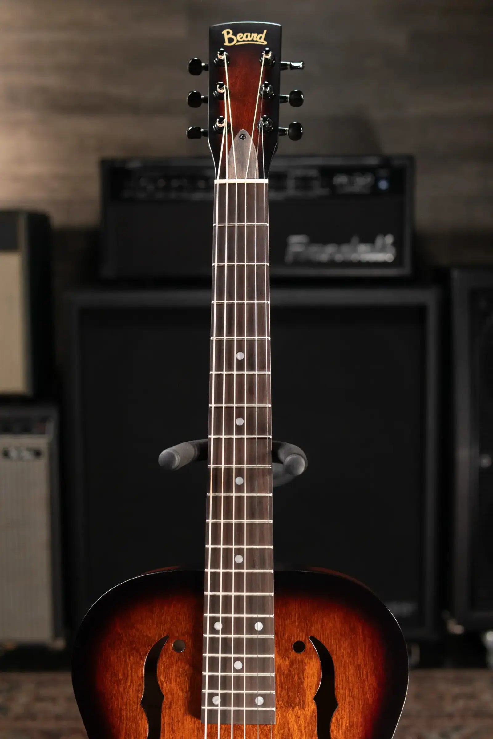 Beard Radio-RFB Resonator Acoustic/Electric Guitar with Hardshell Case - Used