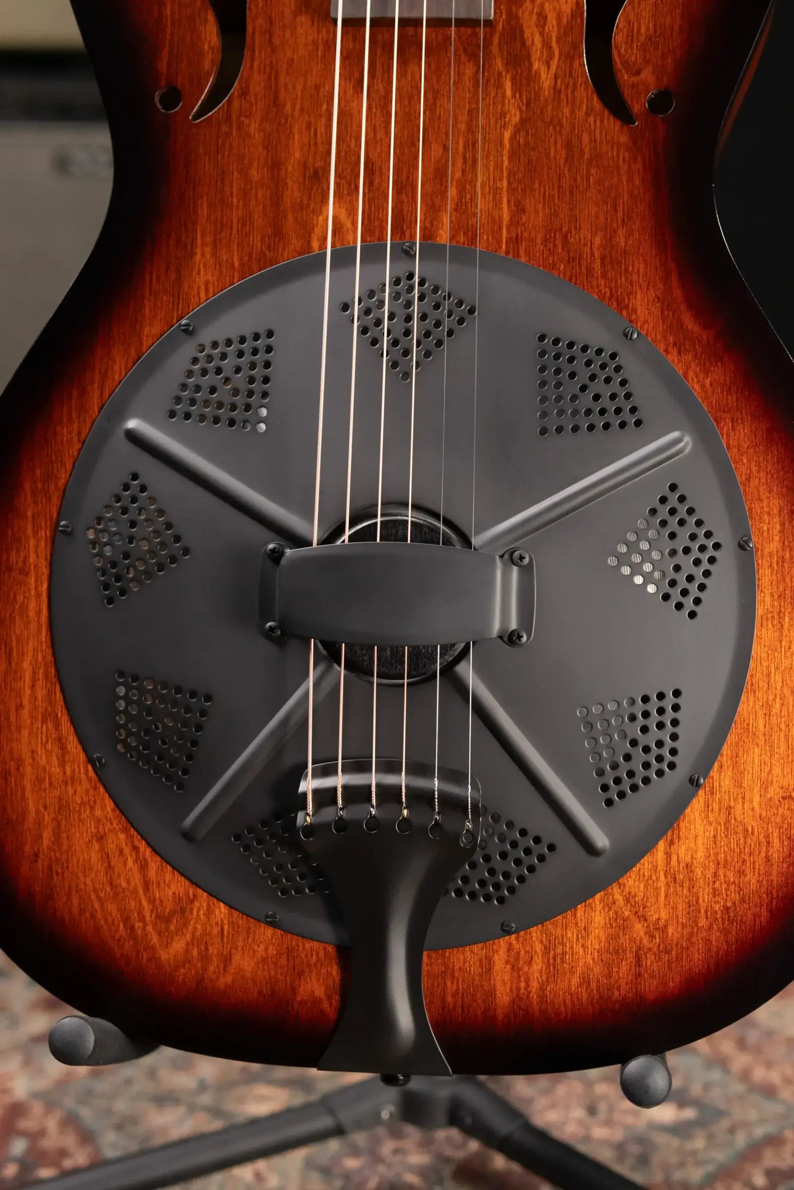 Beard Radio-RFB Resonator Acoustic/Electric Guitar with Hardshell Case - Used