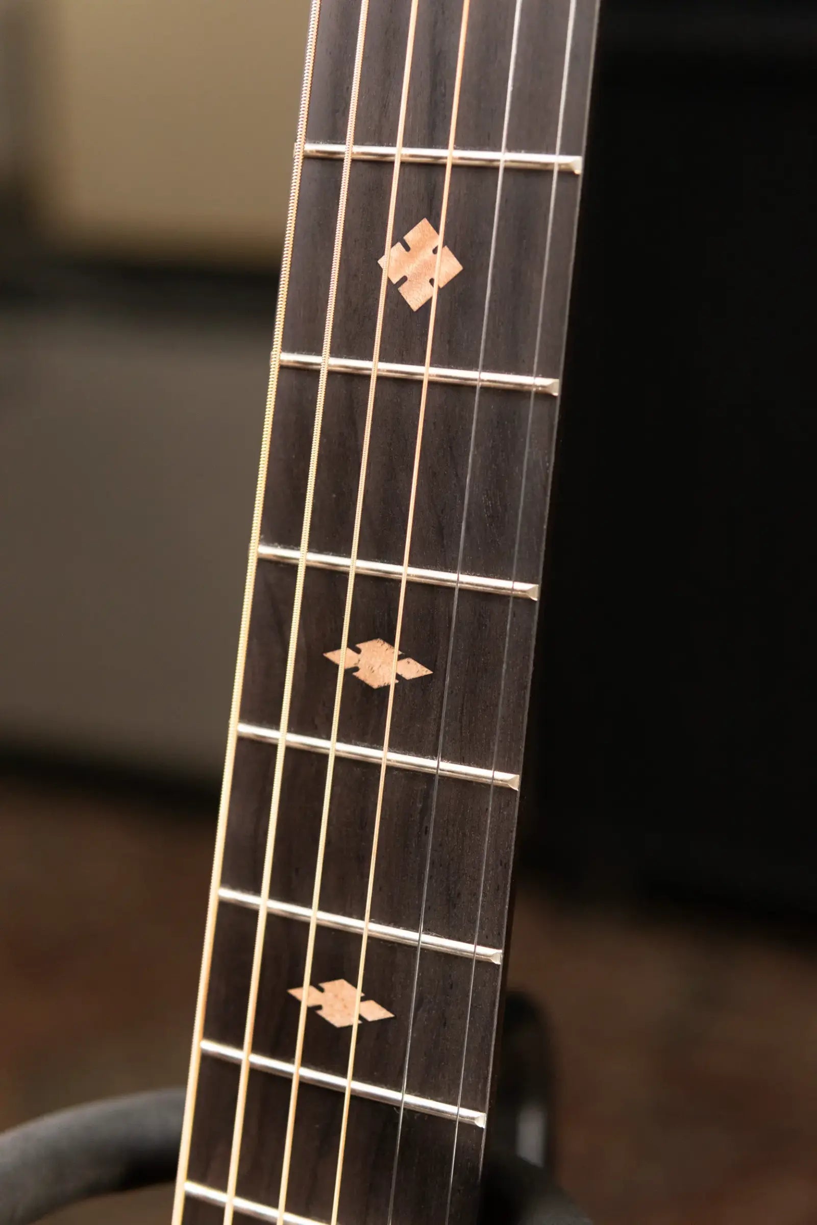 Beard Trailhead E RN Cutaway Acoustic Resonator - Black Ice Curly Maple with Hardshell Case