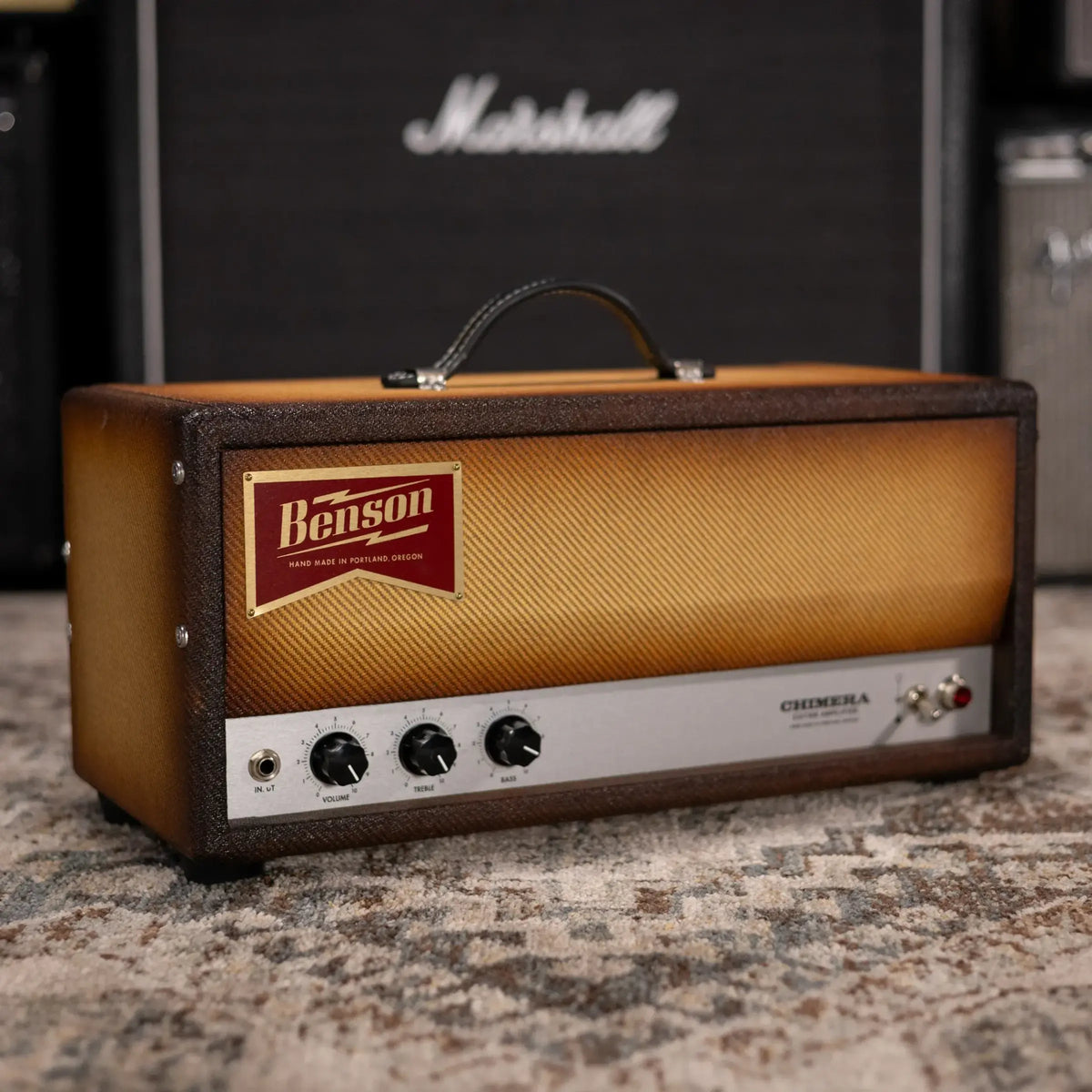 Benson Amps Chimera 30w Guitar Amplifier - Head and 18x34" Cabinet in Bourbon Burst - Used