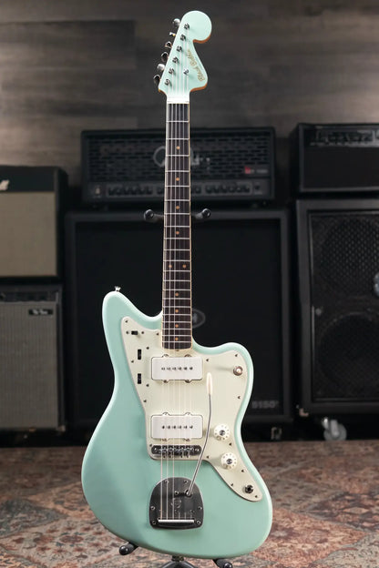 Black Bobbin Custom JM Electric Guitar Surf Green with Mono Gig Bag - Used