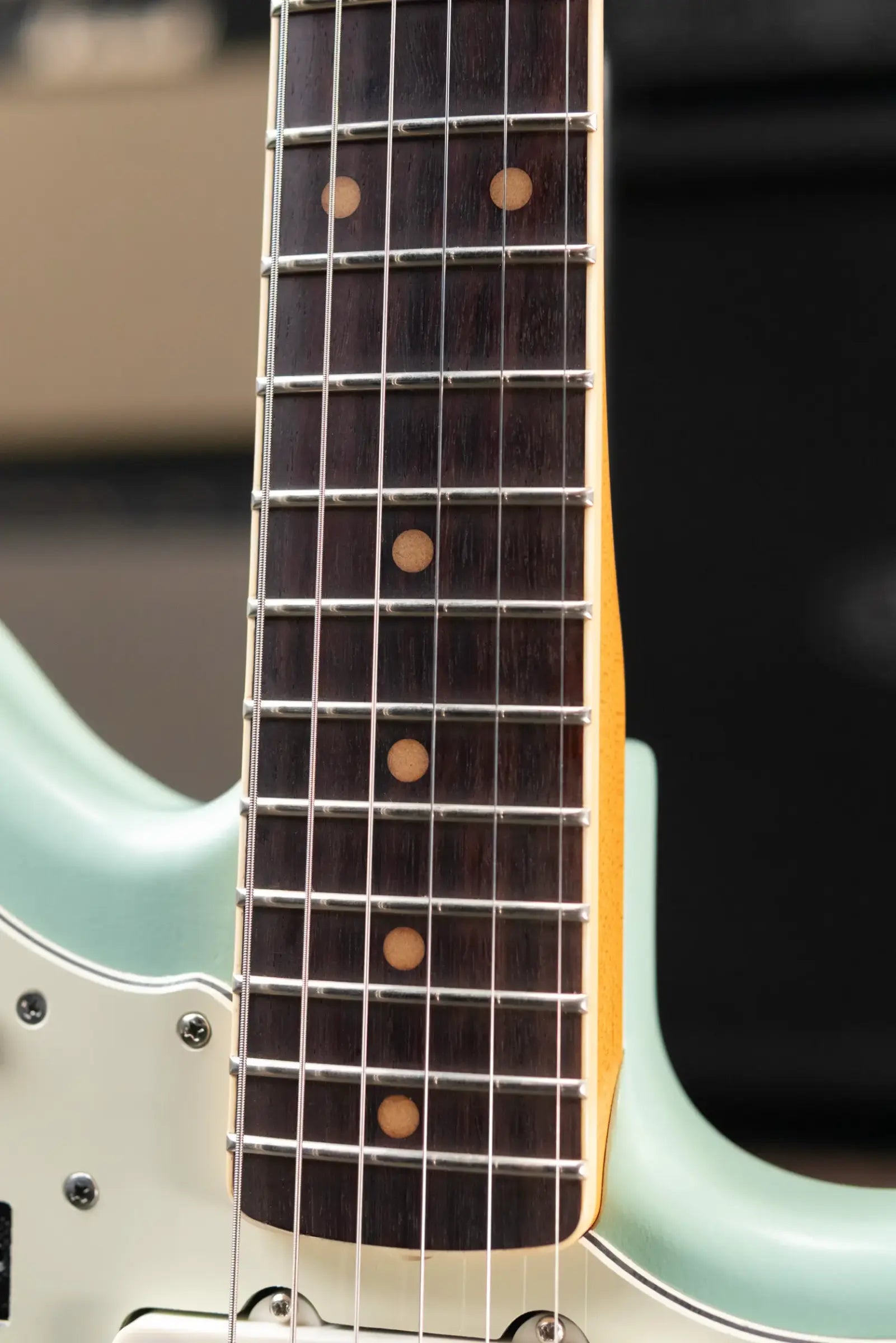 Black Bobbin Custom JM Electric Guitar Surf Green with Mono Gig Bag - Used