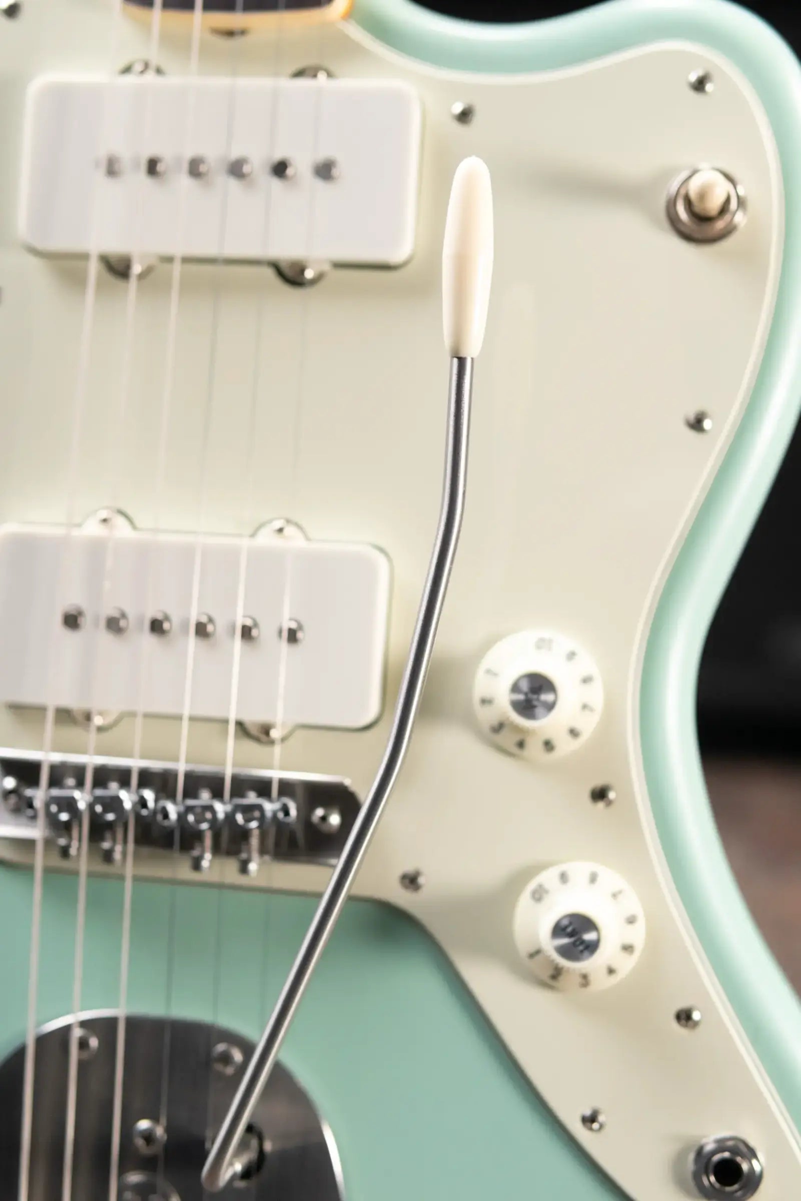 Black Bobbin Custom JM Electric Guitar Surf Green with Mono Gig Bag - Used