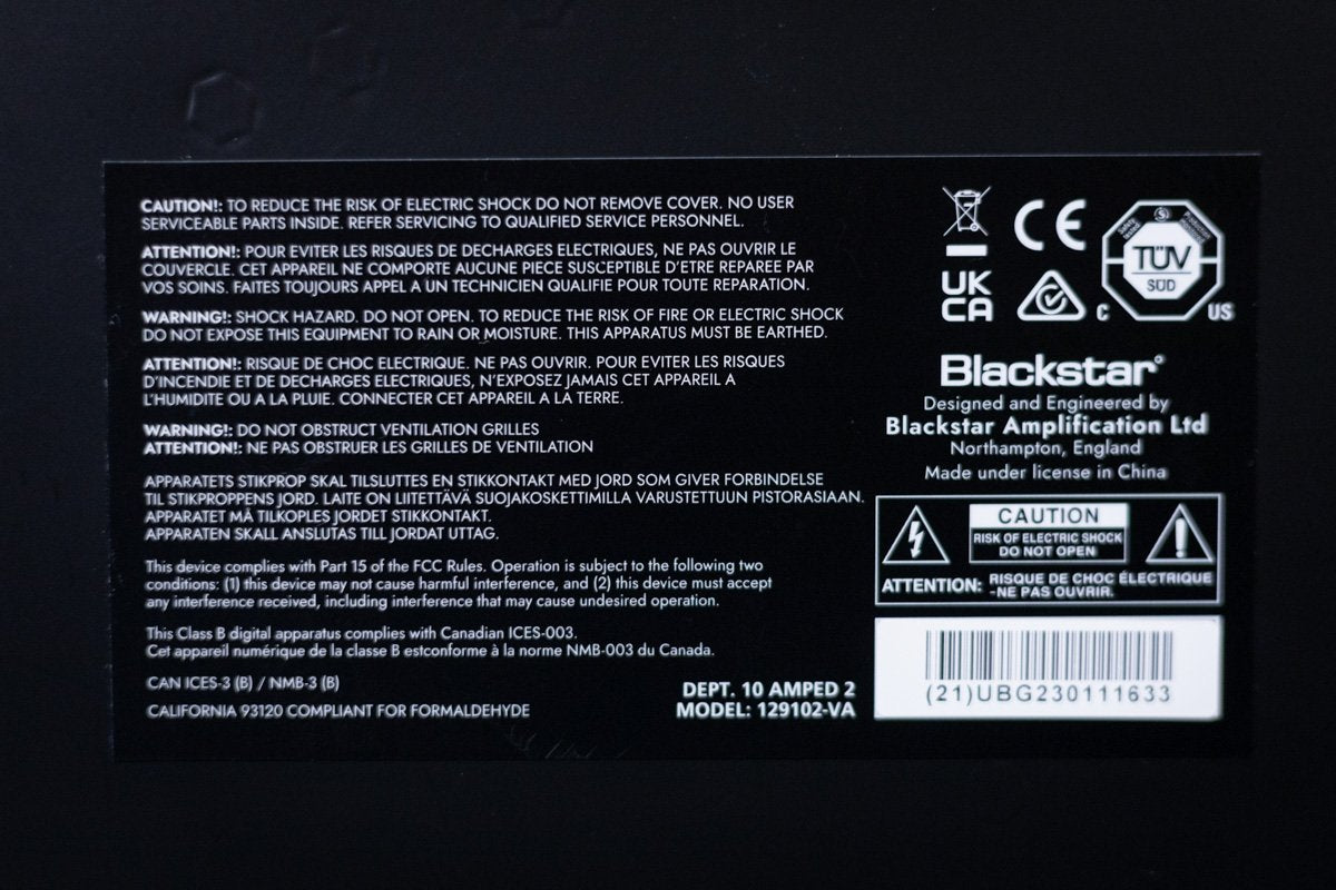 Blackstar AMPED2 100 Watt Amp Modeler Pedal