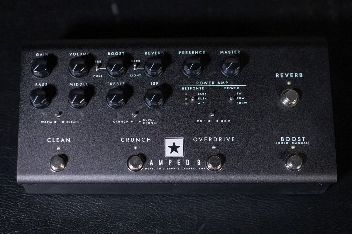 Blackstar AMPED3 3-Channel Amp Modeler Pedal