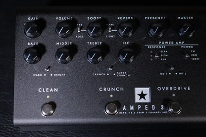 Blackstar AMPED3 3-Channel Amp Modeler Pedal