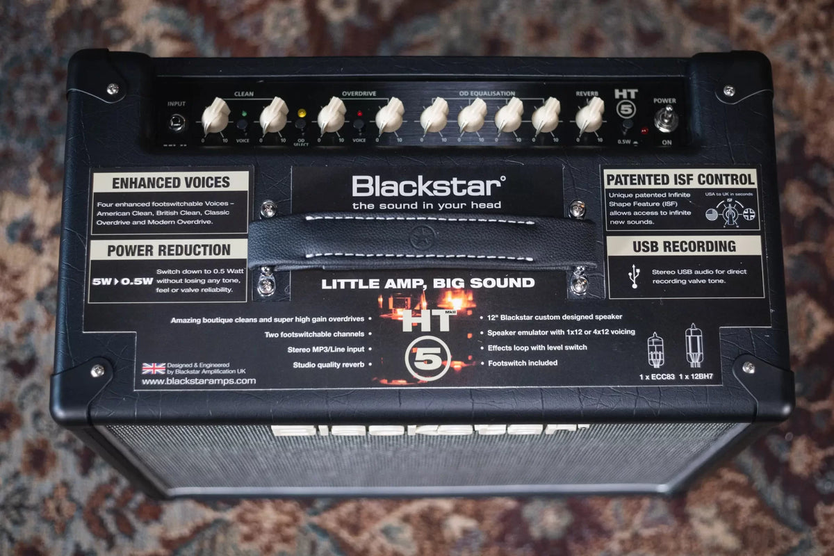 Blackstar HT 5R MKII 1X12 Tube Combo Amp haggertys 03 20231013115708