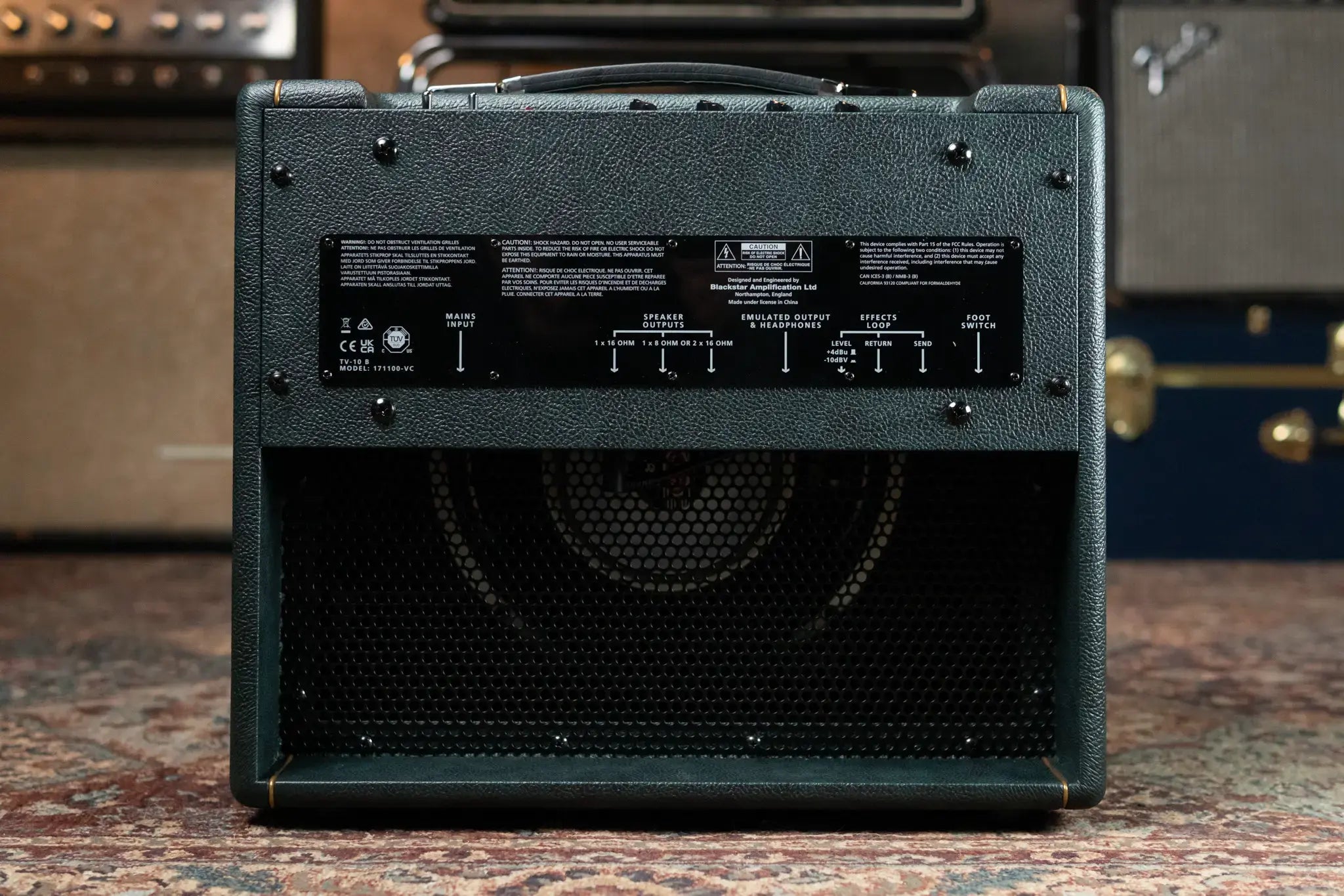 Blackstar TV10B 10 watt Tube amp EL34 - Green