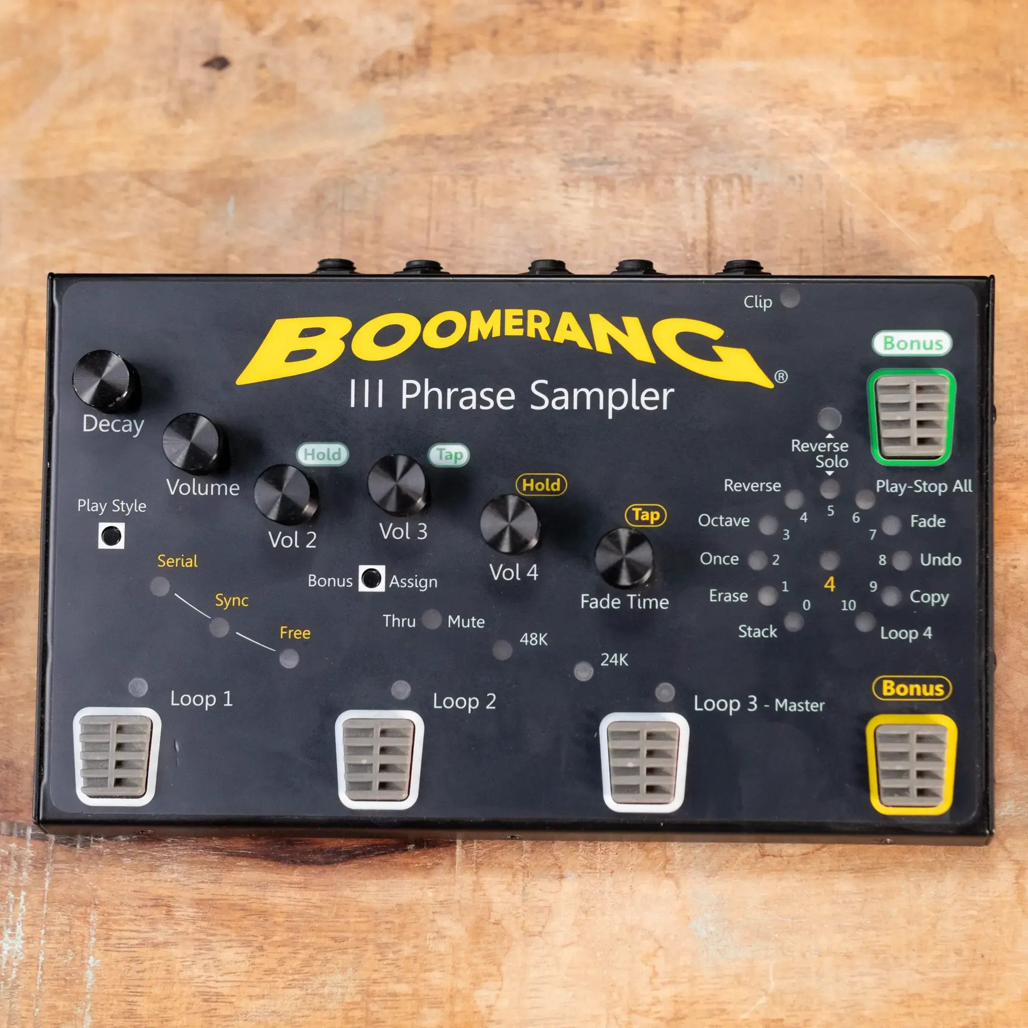 Boomerang III Phrase Sampler - Used
