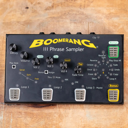 Boomerang III Phrase Sampler - Used