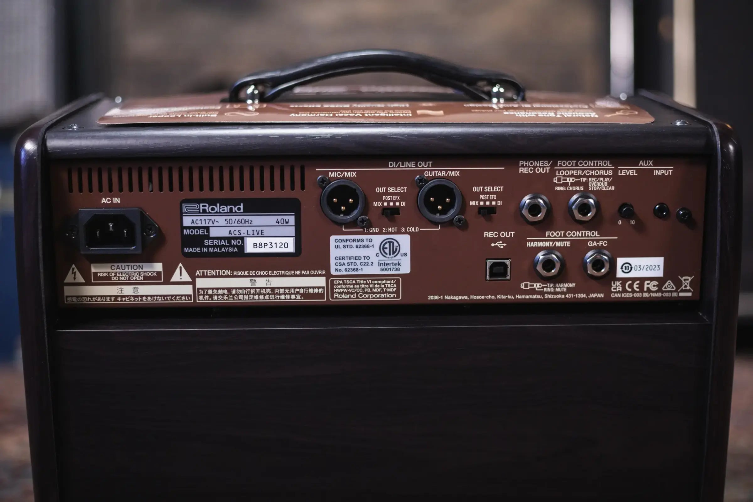 Boss Acoustic Singer Live LT 60-Watt Bi-Amp Acoustic Combo Amp